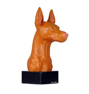 Pies faraona ręcznie pomalowana statuetka Art-Dog